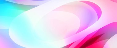 Renkli gradyan ile soyut arkaplan. Çizgili çizgili canlı duvar kâğıdı. Modern hareketin akışkan 2d çizimi.