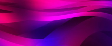 Renkli gradyan ile soyut arkaplan. Çizgili çizgili canlı duvar kâğıdı. Modern hareketin akışkan 2d çizimi.