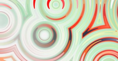 Sıvı renkli gradyanı olan soyut bir arkaplan. Modern kentsel grafiğin 2D çizimi. Graffiti tasarımı duvar kağıdına ilham verdi.