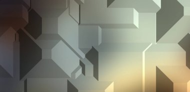 Çokgen arka plan. Geometrik tasarımlı renkli duvar kağıtları. Dijital 3d illüstrasyon.