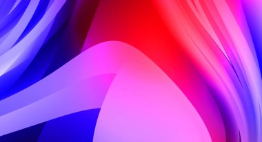 Renkli gradyan ile soyut arkaplan. Çizgili çizgili canlı duvar kâğıdı. Modern hareketin akışkan 2d çizimi.