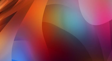 Renkli gradyan ile soyut arkaplan. Çizgili çizgili canlı duvar kâğıdı. Modern hareketin akışkan 2d çizimi.