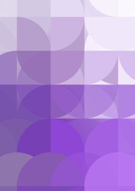 Dairesel şekillerin katmanları renkli ve canlı bir tasarım yaratıyor. Dairelerin sayısal çizimi. Gelecekçi tasarım şablonu.