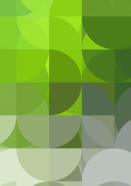 Dairesel şekillerin katmanları renkli ve canlı bir tasarım yaratıyor. Dairelerin sayısal çizimi. Gelecekçi tasarım şablonu.