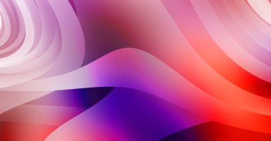 Renkli gradyan ile soyut arkaplan. Çizgili çizgili canlı duvar kâğıdı. Modern hareketin akışkan 2d çizimi.