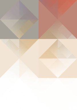 Minimalist tasarımın geometrik arka planı. Soyut yaratıcı konsept çizimi.