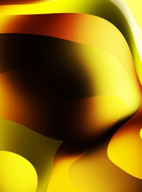 sıvı soyut arkaplan ve renkli gradyan. Modern hareketin 2d illüstrasyonu.