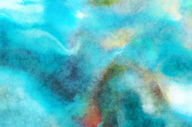 Suluboya arka plan. Soyut Illustration duvar kağıdı. Fırça darbesi ile boyanmış. 2d Görüntü.