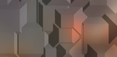 Çokgen arka plan. Geometrik tasarımlı renkli duvar kağıtları. Dijital 3d illüstrasyon.