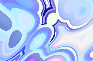 Sıvı renkli gradyanı olan soyut bir arkaplan. Modern kentsel grafiğin 2D çizimi. Graffiti tasarımı duvar kağıdına ilham verdi.