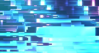 Geometrik çok renkli kesişen çizgiler. Dijital teknolojinin grafiksel çizimi. Soyut arkaplan. 