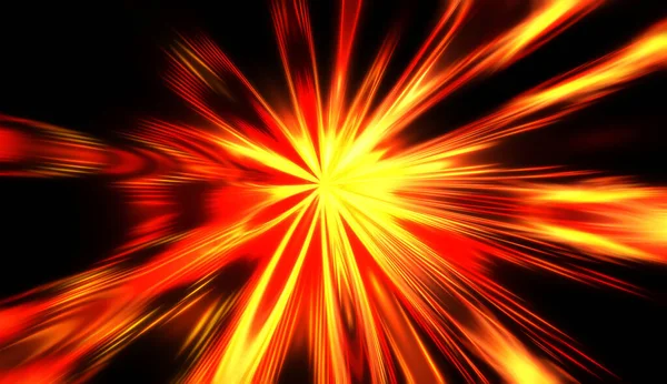 Explotion Glowing Star Dynamic Colorful Background Image Glow Lights Wallpaper — Stock Photo, Image