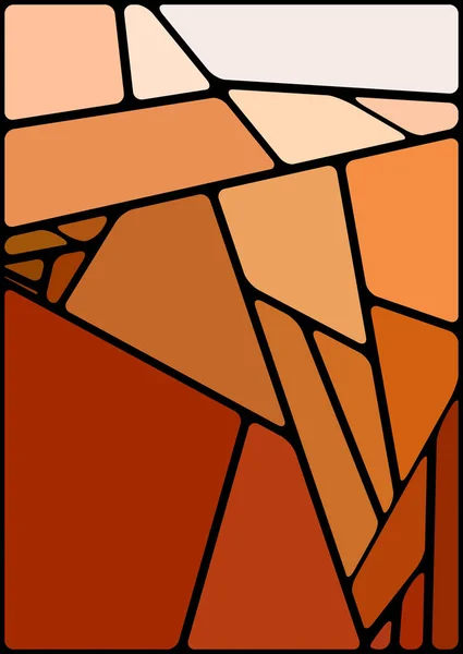Красочная Иллюстрация Черным Пространством Абстрактный Геометрический Шаблон Мозаичный Фон Геометрические — стоковое фото