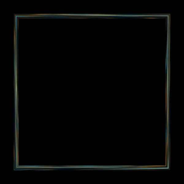 Λάμψη Πλαίσιο Φόντου Νέον Λαμπερό Γεωμετρικό Πρότυπο Απομονωμένο Μαύρο Φόντο — Φωτογραφία Αρχείου