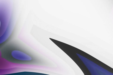 Sıvı renkli gradyanı olan soyut bir arkaplan. Modern kentsel grafiğin 2D çizimi. Graffiti tasarımı duvar kağıdına ilham verdi.