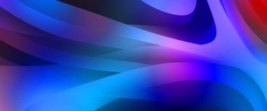 Renkli gradyan ile soyut arkaplan. Çizgili çizgili canlı duvar kâğıdı. Modern hareketin akışkan 2d çizimi.