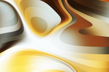 sıvı soyut arkaplan ve renkli gradyan. Modern hareketin 2d illüstrasyonu.