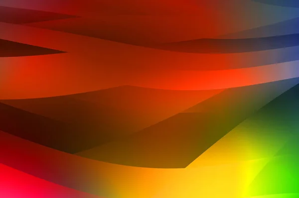 stock image Abstract background with colorful gradient. Vibrant graphic wallpaper with stripes design. Fluid 2D illustration of modern movement.