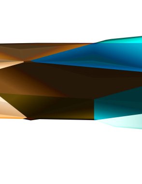 Soyut arkaplan. Üçgen 3d illüstrasyon çokgen sanat modeli tarzı. Geleceğin grafik geometrik tasarımı. Geometri dokusu fütürist dekorasyon. Moda ve canlı modern şablon