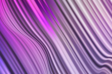 Kavisli çizgileri olan soyut bir arkaplan. Soyut ve gradyan renkte renkli çizimler. Çizgili desenli canlı dalga deseni.