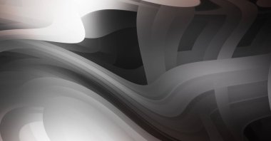 Dinamik trend basit akışkan renk gradyan soyut serin arka plan ve üst üste çizgi etkileri. Duvar kağıdı, afiş, arkaplan, kart, kitap, broşür, web sitesi. 2d illüstrasyon