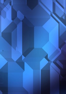 Çokgen arka plan. Geometrik tasarımlı renkli duvar kağıtları. Dijital 3d illüstrasyon.