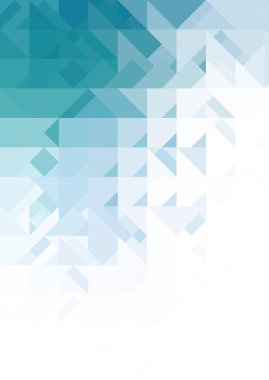 Beyaz arkaplanda kesişen şekiller dizaynı. Soyut minimalist duvar kağıdı. Renkli geometrik şablon.