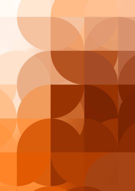 Dairesel şekillerin katmanları renkli ve canlı bir tasarım yaratıyor. Dairelerin sayısal çizimi. Gelecekçi tasarım şablonu.