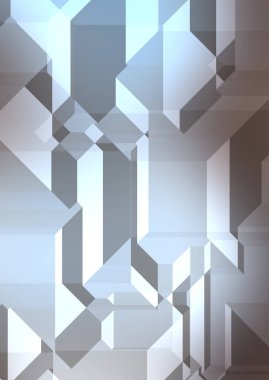 Çokgen arka plan. Geometrik tasarımlı renkli duvar kağıtları. Dijital 3d illüstrasyon.