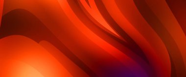 Renkli gradyan ile soyut arkaplan. Çizgili çizgili canlı duvar kâğıdı. Modern hareketin akışkan 2d çizimi.