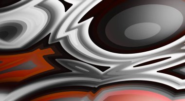 Sıvı renkli gradyanı olan soyut bir arkaplan. Modern kentsel grafiğin 2D çizimi. Graffiti tasarımı duvar kağıdına ilham verdi.