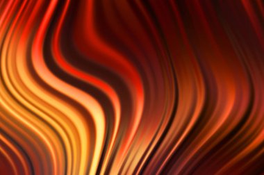 Kavisli çizgileri olan soyut bir arkaplan. Soyut ve gradyan renkte renkli çizimler. Çizgili desenli canlı dalga deseni.