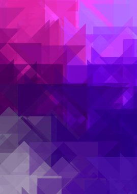 Üçgen arka planda üst üste dizayn ediliyor. Soyut geometrik duvar kağıdı. Geometrik renkli üçgen şekiller.