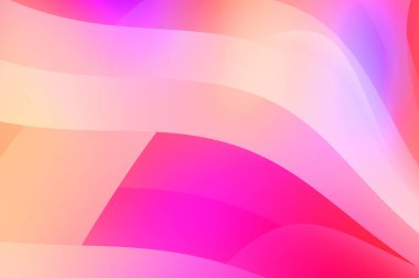 Renkli gradyan ile soyut arkaplan. Çizgili çizgili canlı duvar kâğıdı. Modern hareketin akışkan 2d çizimi.