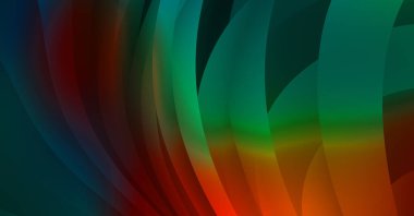 Renkli gradyan ile soyut arkaplan. Çizgili çizgili canlı duvar kâğıdı. Modern hareketin akışkan 2d çizimi.