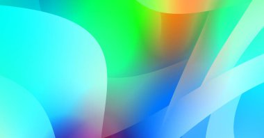 Renkli gradyan ile soyut arkaplan. Çizgili çizgili canlı duvar kâğıdı. Modern hareketin akışkan 2d çizimi.