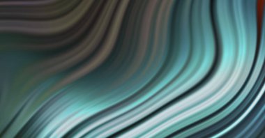 Kavisli çizgileri olan soyut bir arkaplan. Soyut ve gradyan renkte renkli çizimler. Çizgili desenli canlı dalga deseni.