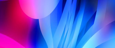 Renkli gradyan ile soyut arkaplan. Çizgili çizgili canlı duvar kâğıdı. Modern hareketin akışkan 2d çizimi.