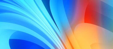 Renkli gradyan ile soyut arkaplan. Çizgili çizgili canlı duvar kâğıdı. Modern hareketin akışkan 2d çizimi.