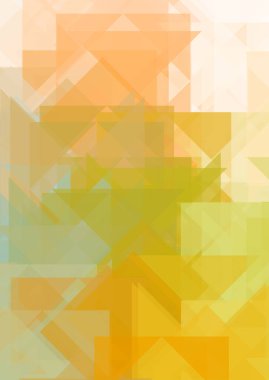 Üçgen arka planda üst üste dizayn ediliyor. Soyut geometrik duvar kağıdı. Geometrik renkli üçgen şekiller.