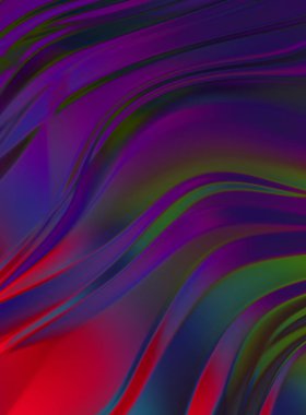 Soyut arkaplan. Renkli dalgalı tasarım duvar kâğıdı. Grafik illüstrasyon.