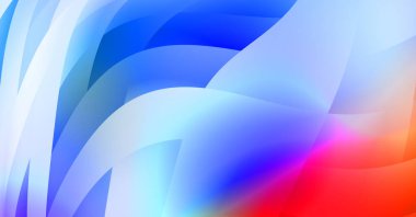 Renkli gradyan ile soyut arkaplan. Çizgili çizgili canlı duvar kâğıdı. Modern hareketin akışkan 2d çizimi.