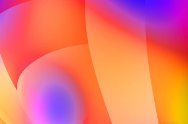 Renkli gradyan ile soyut arkaplan. Çizgili çizgili canlı duvar kâğıdı. Modern hareketin akışkan 2d çizimi.