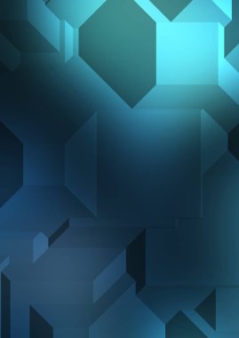 Çokgen arka plan. Geometrik tasarımlı renkli duvar kağıtları. Dijital 3d illüstrasyon.