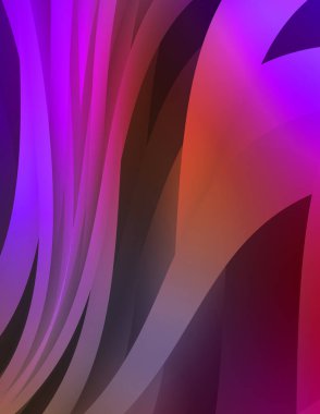 Renkli gradyan ile soyut arkaplan. Çizgili çizgili canlı duvar kâğıdı. Modern hareketin akışkan 2d çizimi.