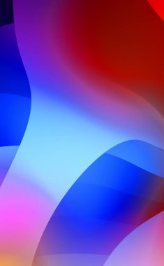 Renkli gradyan ile soyut arkaplan. Çizgili çizgili canlı duvar kâğıdı. Modern hareketin akışkan 2d çizimi.