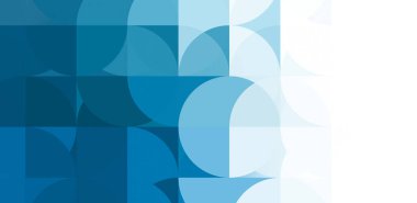 Dairesel şekillerin katmanları renkli ve canlı bir tasarım yaratıyor. Dairelerin sayısal çizimi. Gelecekçi tasarım şablonu.