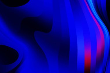 sıvı soyut arkaplan ve renkli gradyan. Modern hareketin 2d illüstrasyonu.