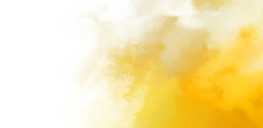 Beyaz arkaplanda soyut renkli suluboya. Dijital resim.