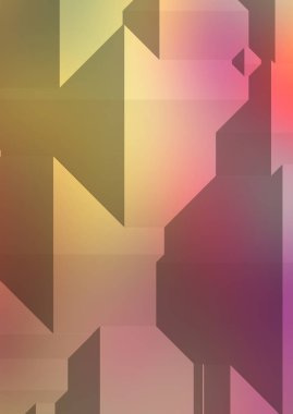 Çokgen arka plan. Geometrik tasarımlı renkli duvar kağıtları. Dijital 3d illüstrasyon.